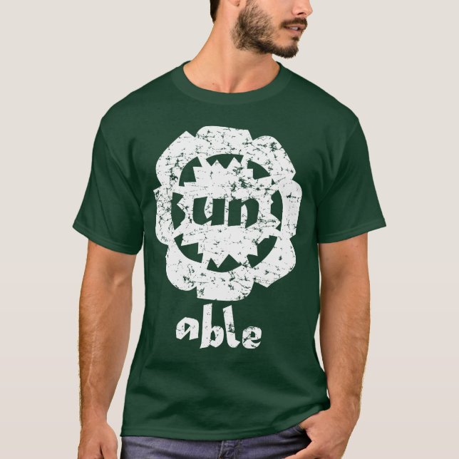 Unable T-Shirt Green (Front)