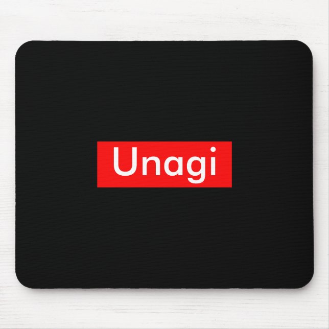Unagi Label Mouse Pad (Front)