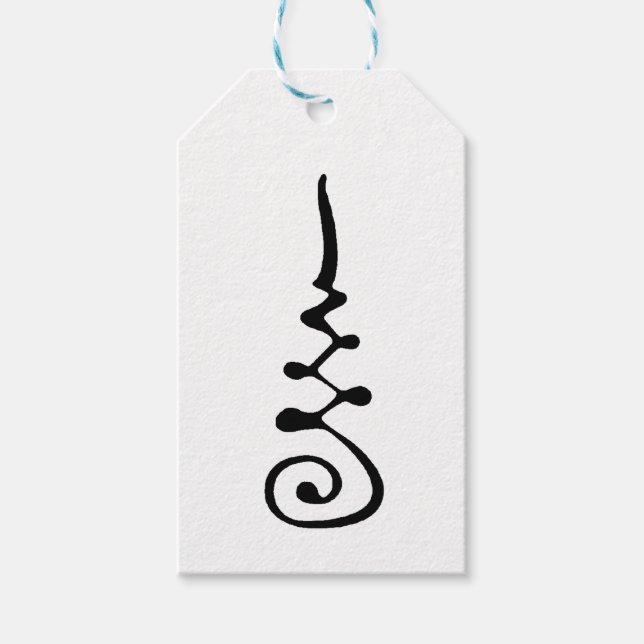 Unalom symbol gift tags (Front)