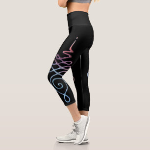 Unalome 1 capri leggings