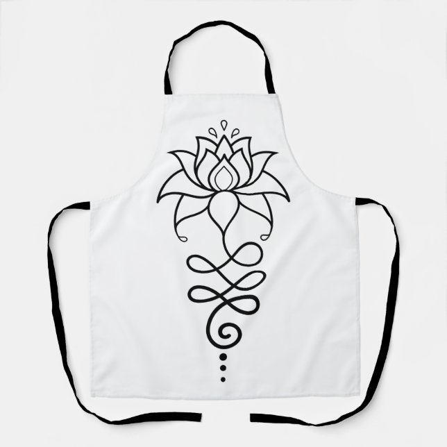 Unalome art apron (Front)