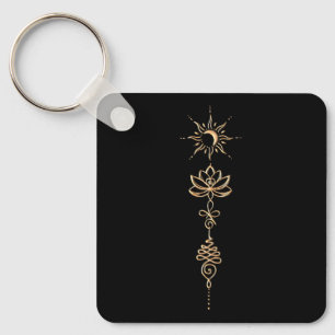 Unalome Group 4 Keychain