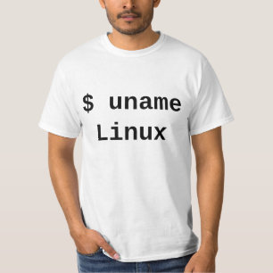 uname Linux - The only true answer - light shirt