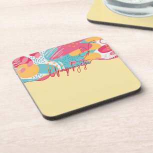 Unapologetic Bold Feminine Statement Coaster