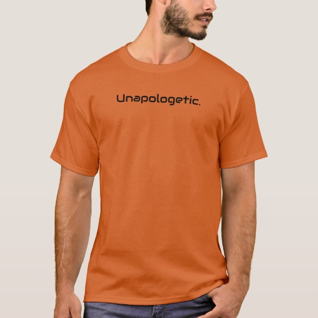 Unapologetic Men's Basic Tee (Front)