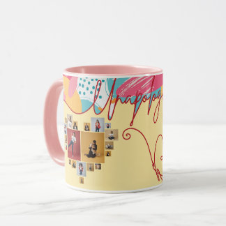Unapologetic Personalized Feminine Photo Collage Mug