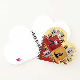 Unapologetic Personalized Feminine Photo Collage  Notebook