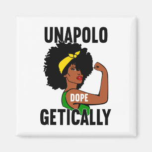 Unapologetically Afro African Women American Black Magnet