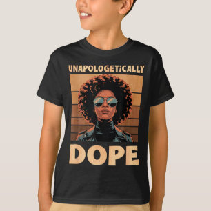 Unapologetically Afro Woman Vintage 70s  T-Shirt
