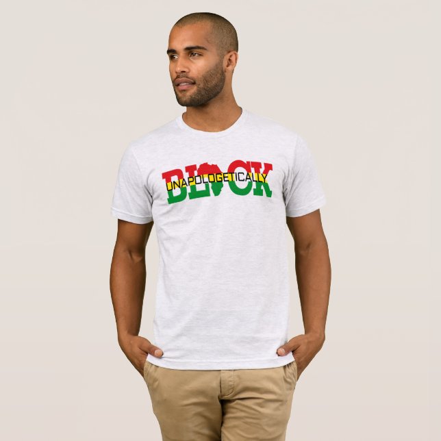 Unapologetically Black T-Shirt (Front Full)