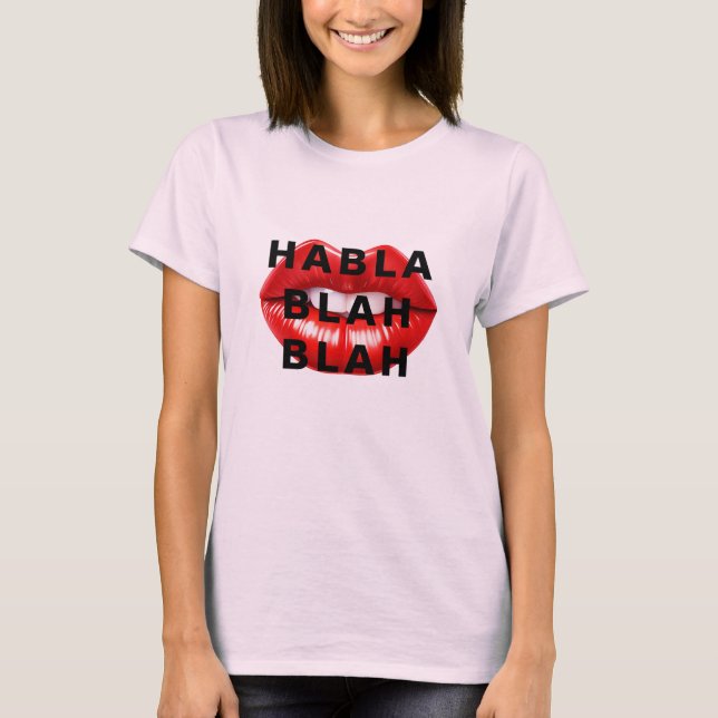 Unapologetically Chatty Cathy Lips T-Shirt (Front)