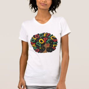 Unapologetically Dope Black Girl Afro T-Shirt