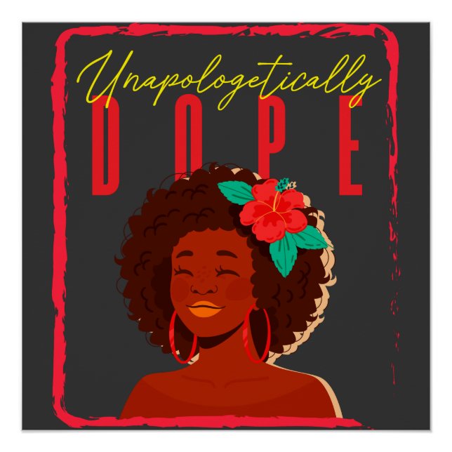 Unapologetically Dope t-shirt | Hip Hop T Shirts | Poster (Front)