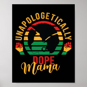 Unapologetically Drug Black Month History African  Poster
