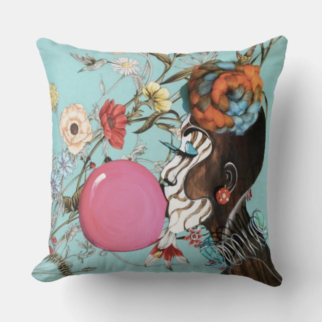 Unapologetically JE REMÉLANGE le coussin (Recto)