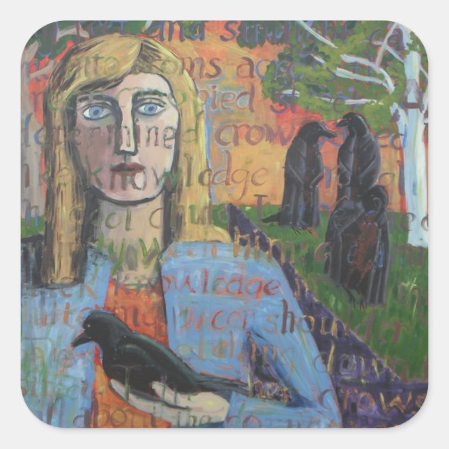 Unassuming Velvet Sticker (Front)