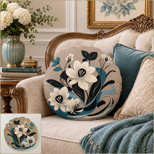 Unatum Round Pillow