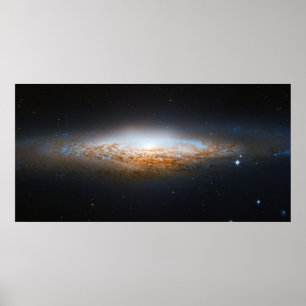 Unbarred Spiral Galaxy UFO Galaxy NGC 2683 Poster