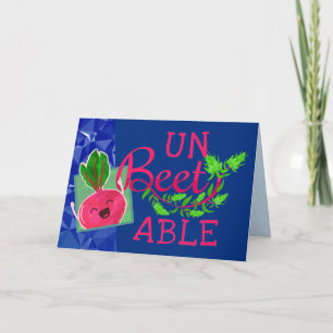 Unbeetable - Punny Garden Card