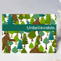 Unbelievable! Cute Bigfoot Woodland