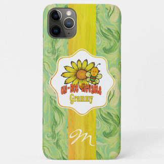 Unbelievable Grammy Sunflowers and Bees iPhone 11 Pro Max Case