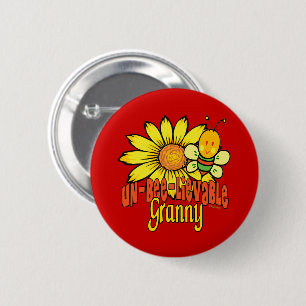 Unbelievable Granny 2 Inch Round Button