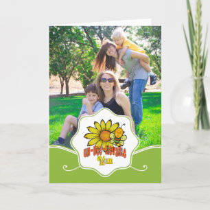 Unbelievable Mum Sunflowers Card