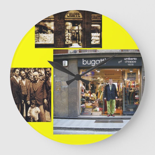 unberto chiappe firenze Kiminojikan Large Clock (Front)