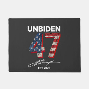 Unbiden 47 Trump Est. 2025 4th Of July  Doormat