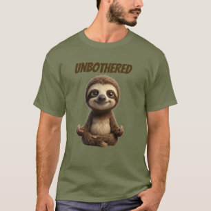 Unbothered Chill Sloth T-Shirt