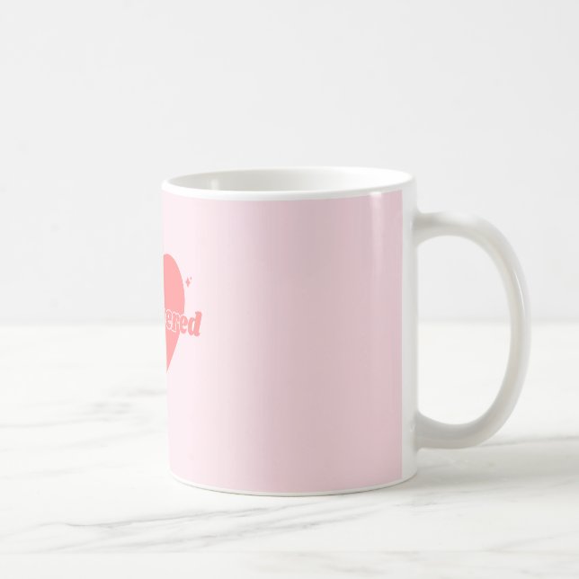 "Unbothered" Hearty Rouge Mug (Right)