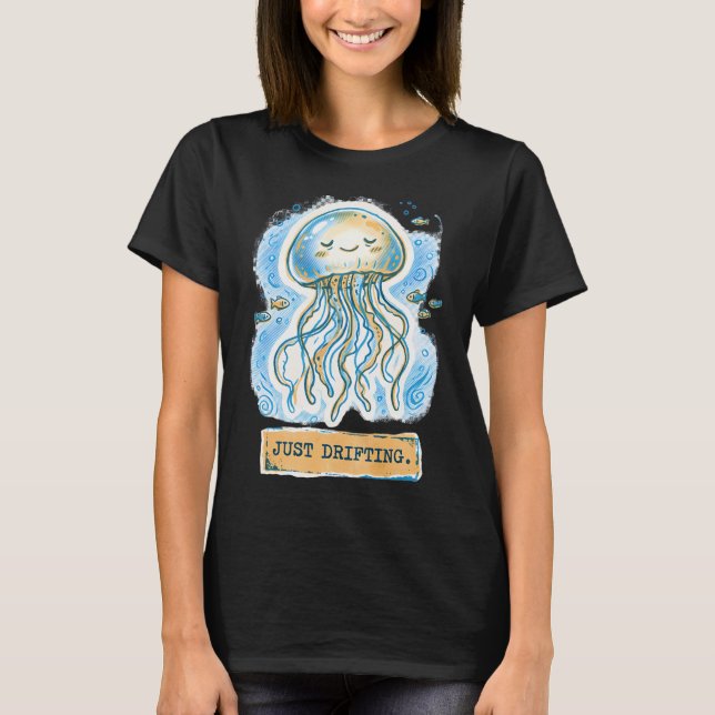 Unbothered Jellyfish Drift Tee (Front)