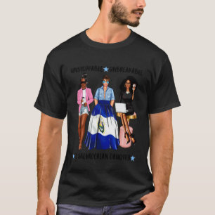 Unbreakable El Salvadorian Daughter El Salvador Fl T-Shirt