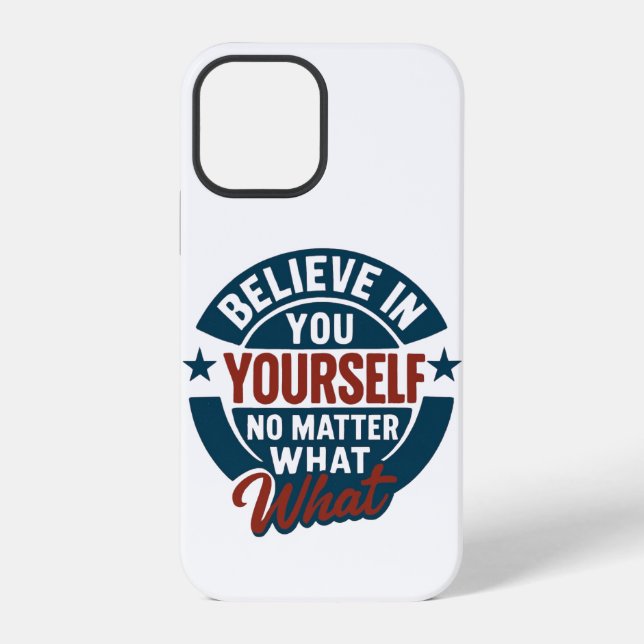Unbreakable Emblem iPhone Case (Back)