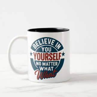  Unbreakable Emblem Two-Tone Coffee Mug