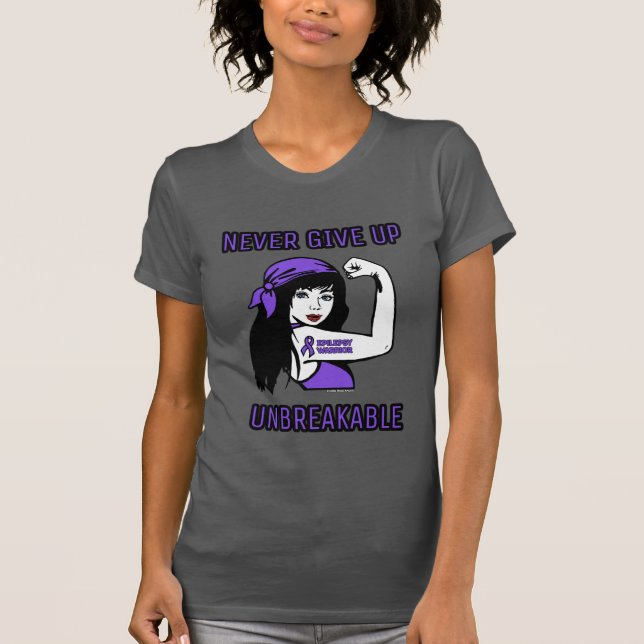 UNBREAKABLE...Epilepsy T-Shirt (Front)