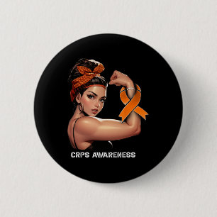 Unbreakable Girl Mom CRPS Awareness 2 Inch Round Button