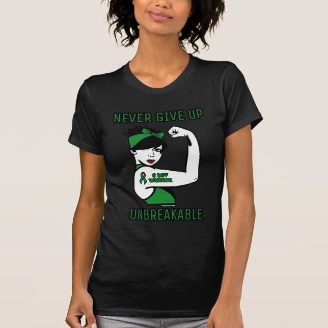 UNBREAKABLE (short hair)...C Diff T-Shirt (Front)