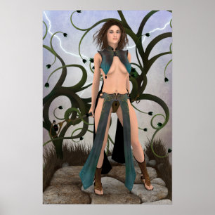 Unbroken Soul Fantasy Art Poster