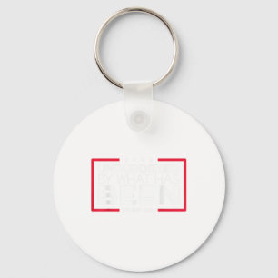 Unburdened By What Has Been - Trump 2024 Keychain