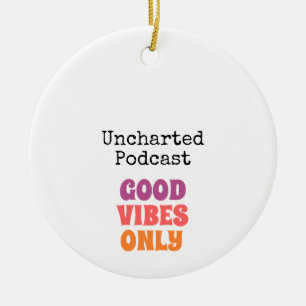 Uncharted Phone Case Ceramic Ornament