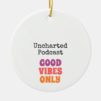 Uncharted Phone Case Ceramic Ornament