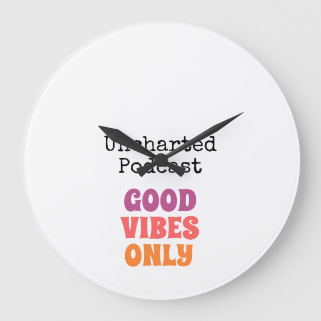 Uncharted Time Large Clock (Front)