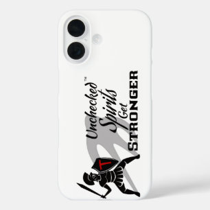 Unchecked Spirits Get Stronger - iPhone Case