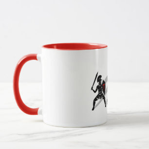 Unchecked Spirits Get Stronger - Red & Blk Mug