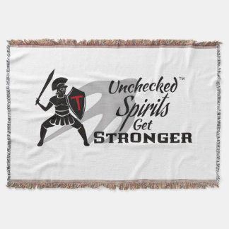 Unchecked Spirits Get Stronger -  Throw Blanket