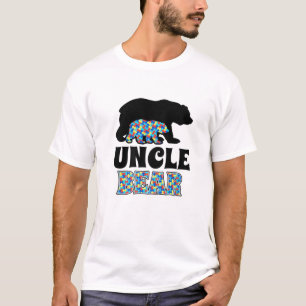 Uncle Bear Autism Awareness T-Shirt