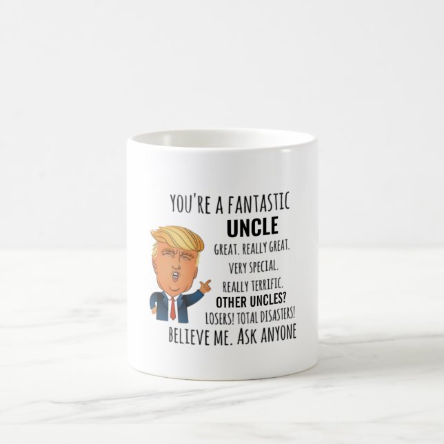 Uncle Best Gift Coffee Mug (Center)