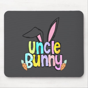 Uncle Bunny One Hoppy Uncle Uncle Easter 2023 Mouse Pad