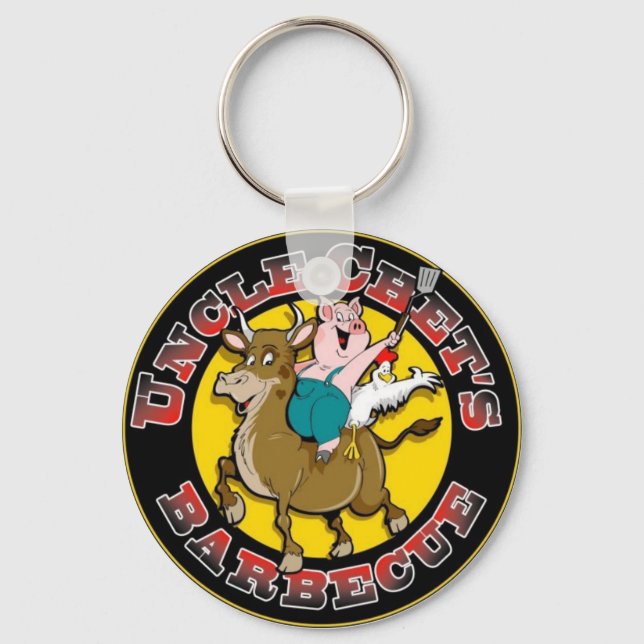 Uncle Chet Keychain (Front)